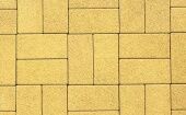 Бетонная тротуарная плитка BRAER Плитка тротуарная ВЫБОР ЛА-Линия 2П.4, Гранит желтый, 200*100*40 мм