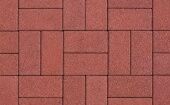 Бетонная тротуарная плитка BRAER Плитка тротуарная ВЫБОР ЛА-Линия 2П.4, Гранит красный, 200*100*40 мм