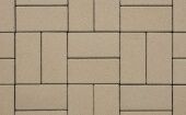 Бетонная тротуарная плитка BRAER Плитка тротуарная ВЫБОР ЛА-Линия 2П.4, гладкая, белый, 200х100х40 мм