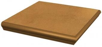 Клинкерная ступень Aquarius brown stopnica z kapinosem narozna PARADYZ, 330*330*11 мм