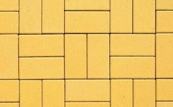 Плитка тротуарная ВЫБОР ЛА-Линия 2П.4, гладкая, желтый, 200*100*40 мм